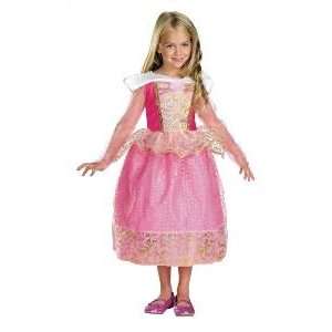   : Sleeping Beauty Aurora Child Costume Size 7 8 Medium: Toys & Games