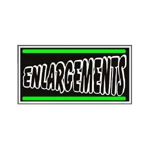  Enlargements Backlit Sign 15 x 30
