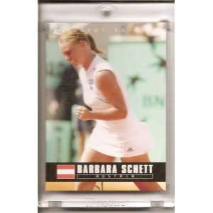  2005 Ace Authentic Barbara Schett Austria #64 Tennis Card 