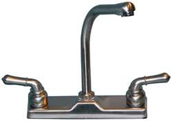 RV Utopia Kitchen Faucet, Brushed Nickel, 20380R340NABX  
