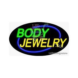  Body Jewelry Neon Sign
