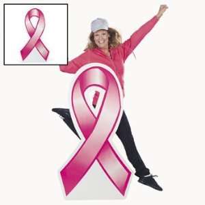  Pink Ribbon Stand Up   Party Decorations & Stand Ups 