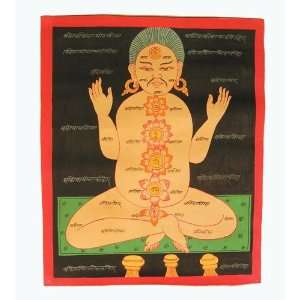   Painting Tibetan Medicine Chakras 6 Energy Centers 