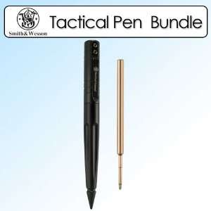 Smith & Wesson SWPENBK Tactical Pen Black Bundle:  Kitchen 