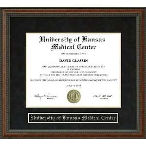  University of Kansas Medical Center (KUMC) Diploma Frame 