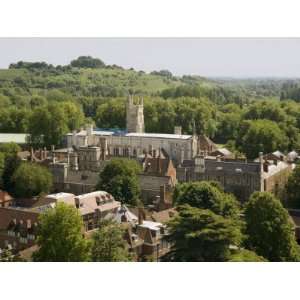  Winchester College from Cathedral Tower, Hampshire 