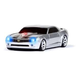   (Silver Black Stripes)   Optical / Wireless Car Mouse: Electronics