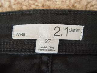 NWOT RARE 2.1 DENIM WOMENS ANKLE JEANS SIZE 27  
