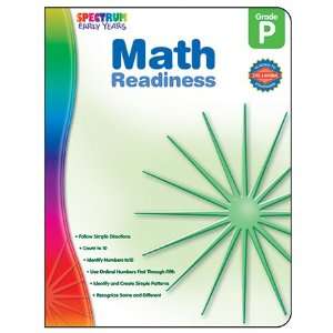  7 Pack CARSON DELLOSA MATH READINESS SPECTRUM EARLY YEARS 