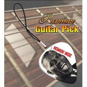  Howlin Wolf Premium Guitar Pick Phone Charm Musical 