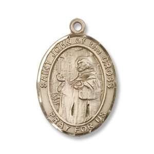  14kt Gold St. John of the Cross Medal, Patron Saint of 
