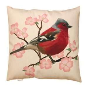 Red Bird Indoor/Outdoor Pillows