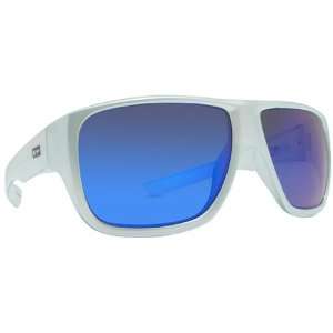 Dot Dash Aperture Locker Room Designer Sunglasses   Silver Gloss/Blue 