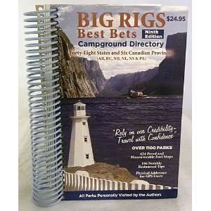 BIG RIGS BEST BET CAMPGROUND DIRECTORY nintth edition