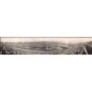 Panoramic Reprint of General view of Los Angeles Olympic Stadium, July 
