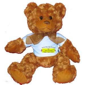   Bernard Thinks Youre Cute! Plush Teddy Bear with BLUE T Shirt: Toys