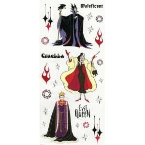  Disney Villains Maleficent Cruella Evil Queen Scrapbook 