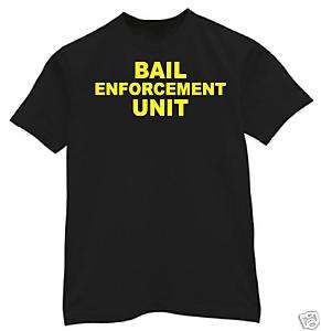 shirt 2XL BAIL ENFORCEMENT UNIT Bounty hunter agent  