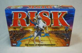 PARKER BROS. RISK   GAME OF WORLD CONQUEST BOARD GAME 1998 MINIATURE 