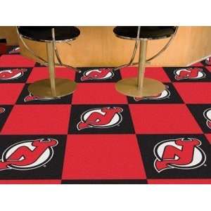  New Jersey Devils Team Carpet Tiles