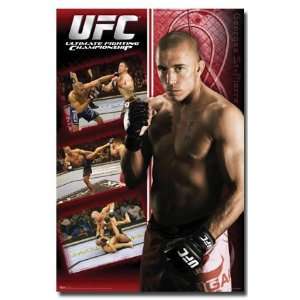    UFC ULTIMATE FIGHTING GEORGES ST PIERRE POSTER 9924