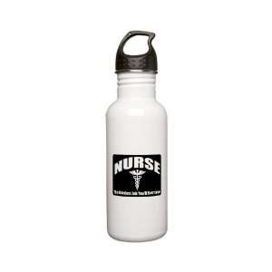  Stainless Water Bottle 0.6L Nurse The Hardest Job Youll 