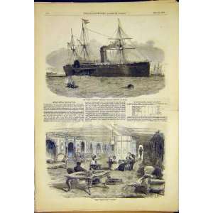  Ocean Steam Navigation Usa Ship Mail Atlantic Mersey