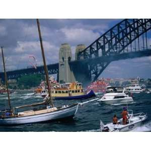  Boats in Sydney Harbour on Australia Day for Amatil 
