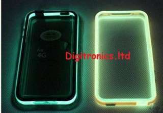 Green Glow Bumper Signal Case Cover Apple iPhone 4G UK  