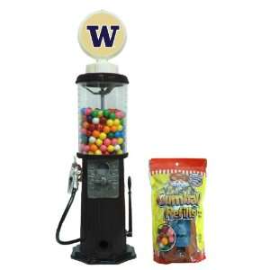  Washington Black Retro Gas Pump Gumball Machine Sports 