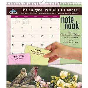  Birds in the Meadow 2012 Pocket Wall Calendar Office 