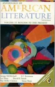 Anthology of American Literature, Volume II: Realism to the Present 
