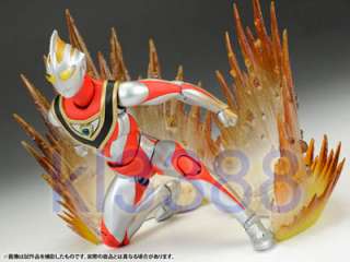 Bandai Ultra act Ultraman Gaia V2 action figure + bonus effect parts 