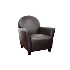  Ptolemy Brown Leather Classic Club Chair: Home & Kitchen