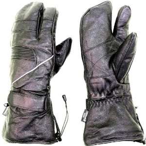  Leather Snowmobile Ski or Cold Weather Motorcycle Mittens 