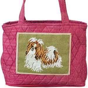  Shih Tzu Quilted Needlepoint Tote: Everything Else
