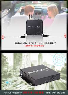   DIGITAL DVB T TV CAR RECEIVER BOX MPEG 4 DECODER USB EU UK AU  