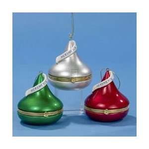   HERSHEY S KISS HINGED BOX ORNAMENT, SET OF 3 ASSORTED: Home & Kitchen