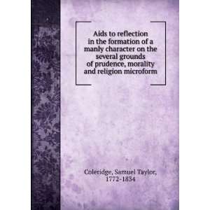   and religion microform Samuel Taylor, 1772 1834 Coleridge Books