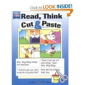  Read, Think, Cut & Paste [Paperback]: Evan Moor 
