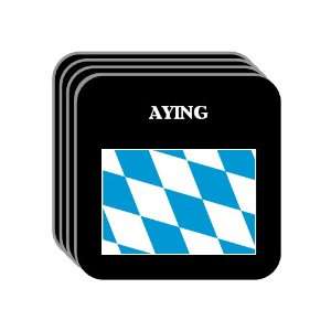  Bavaria (Bayern)   AYING Set of 4 Mini Mousepad Coasters 