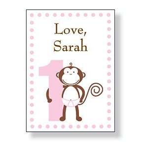  Inkwell Gift Stickers   1st Monkey Girl 