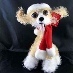  Twisted Whiskers Christmas Santa Dog Plush Toys & Games