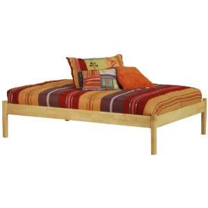 Atlantic Furniture   Twin Concord Platform Bed w/Open Footrail in 