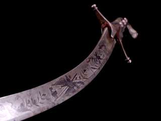   NICE ITALIAN CAVALRY SHAMSHIR TYPE SWORD SABER 19TH CENTURY  