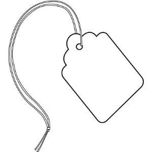  Quill Brand Blank Merchandise Tag 1 1/2x15/16 Office 