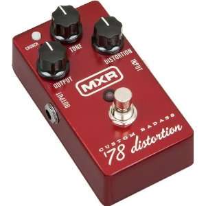  Mxr M78 Custom Badass 78 Distortion Guitar Effects Pedal 