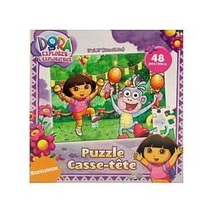   the Explorer 48 Piece Puzzle   Dora and Boots Fiesta Toys & Games