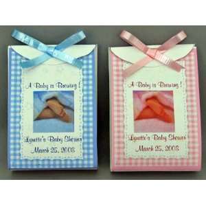    Personalized Baby Shower Tea Bag Favors: Health & Personal Care