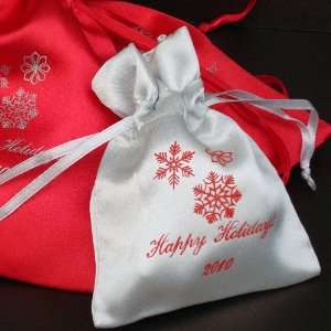    Personalized Color Satin Party Favor Bag: Health & Personal Care